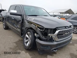 2019 Ram 1500 Limited with VIN 1C6SRFHT6KN773195, listed as a IAAI auction lot 42421233 with 82,506 mi miles and . Bid and sale history available at DreamBid. Image 1.