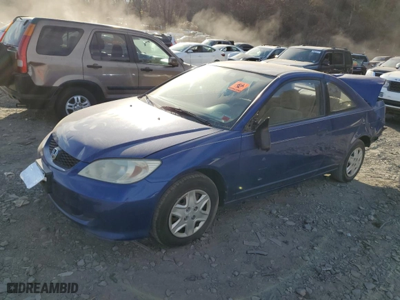 2004 Honda Civic VP with VIN 1HGEM22124L046351, listed as a Copart auction lot 78659324 with 172,437 mi miles and Non Repairable. Bid and sale history available at carsss.com. Image 1.