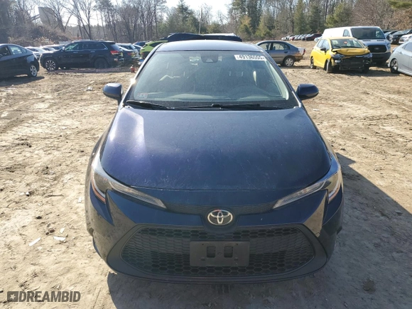 2021 Toyota Corolla LE with VIN JTDEPMAE3MJ148372, listed as a Copart auction lot 49136555 with 16,667 mi miles and Salvage Title. Bid and sale history available at carsss.com. Image 5.
