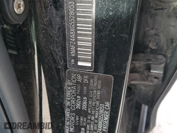 2016 Kia Forte EX z VIN KNAFZ4A8XG5528053, wystawiony jako Copart lot #86562824 z przebiegiem Nie podano mil oraz Czysty tytuł • Clean title. Historia ofert i sprzedaży dostępna na DreamBid. Obrazek 13.