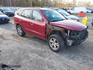 2012 Hyundai Santa Fe Limited with VIN 5XYZK3AB8CG117309, listed as a IAAI auction lot 41145625 with 196,477 mi miles. Bid and sale history available at carsss.com. Image 1.