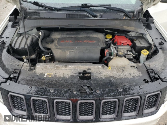 2019 Jeep Compass Trailhawk with VIN 3C4NJDDB0KT671292, listed as a Copart auction lot 46418675 with 175,494 mi miles and Salvage Title. Bid and sale history available at DreamBid. Image 12.
