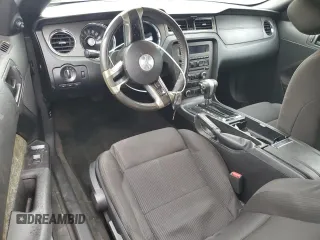 2012 Ford Mustang V6 with VIN 1ZVBP8EM9C5228274, listed as a Copart auction lot 50447034 with 182,877 mi miles and Clean Title. Bid and sale history available at carsss.com. Image 8.