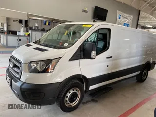 2020 Ford Transit Cargo with VIN 1FTBR1Y87LKA53852, listed as a IAAI auction lot 42300106 with 89,023 mi miles and . Bid and sale history available at DreamBid. Image 4.