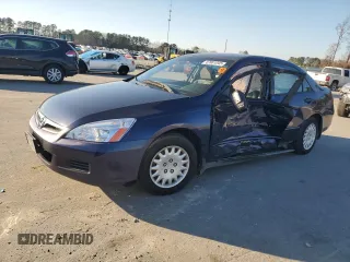 2007 Honda Accord VP z VIN 1HGCM56137A205820, wystawiony jako Copart lot #47001045 z przebiegiem 201 592 mil mil oraz Szkoda całkowita • Salvage title. Historia ofert i sprzedaży dostępna na DreamBid. Obrazek 1.