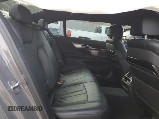 2020 BMW 7 Series 740i with VIN WBA7T2C06LCD15613, listed as a Copart auction lot 42206705 with 76,520 mi miles and Salvage Title. Bid and sale history available at carsss.com. Image 10.