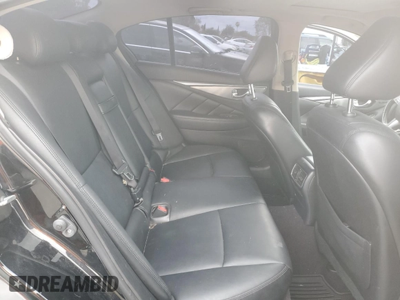 2016 Infiniti Q50 2.0t Premium with VIN JN1CV7AP4GM202199, listed as a Copart auction lot 48600515 with 112,485 mi miles and Salvage Title. Bid and sale history available at carsss.com. Image 10.
