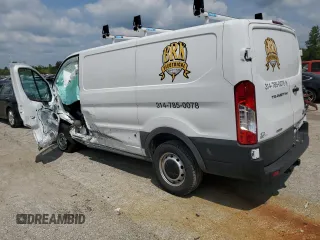 2023 Ford Transit with VIN 1FTBW1YG7PKB17216, listed as a Copart auction lot 65905434 with Not Provided miles and Salvage Title. Bid and sale history available at DreamBid. Image 2.
