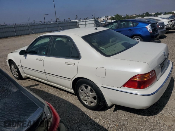 2002 Acura RL z VIN JH4KA96522C011028, wystawiony jako Copart lot #61027505 z przebiegiem 104 094 mil mil oraz Szkoda całkowita • Salvage title. Historia ofert i sprzedaży dostępna na DreamBid. Obrazek 2.