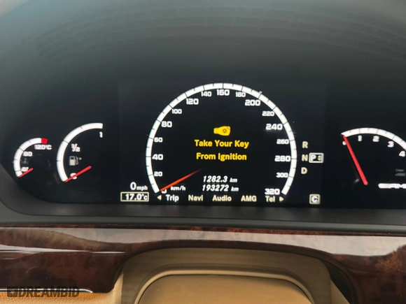 2011 Mercedes-Benz S-Class S 63 AMG with VIN WDDNG7EB1BA371448, listed as a Copart auction lot 75099424 with 193,272 mi miles and Clean Title. Bid and sale history available at carsss.com. Image 8.