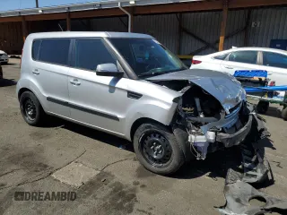 2012 Kia Soul + with VIN KNDJT2A67C7409358, listed as a Copart auction lot 52045175 with 106,908 mi miles and Salvage Title. Bid and sale history available at carsss.com. Image 4.