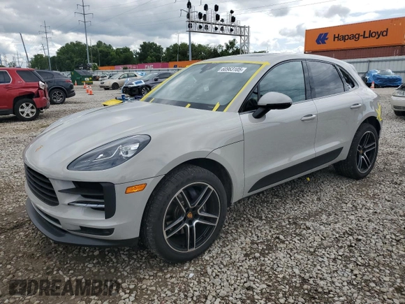 2021 Porsche Macan with VIN WP1AA2A54MLB17137, listed as a Copart auction lot 60963105 with 5,152 mi miles and Salvage title. Bid and sale history available at DreamBid. Image 1.