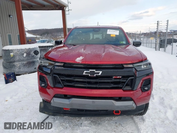 2024 Chevrolet Colorado 4WD Z71 with VIN 1GCPTDEK4R1127526, listed as a IAAI auction lot 41354627 with 8,127 mi miles. Bid and sale history available at carsss.com. Image 12.
