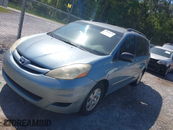 2007 Toyota Sienna CE with VIN 5TDZK23C07S046650, listed as a IAAI auction lot 42019170 with 294,359 mi miles. Bid and sale history available at carsss.com. Image 2.