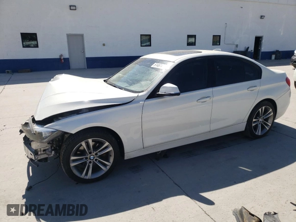 2016 BMW 3 Series 320i xDrive with VIN WBA8A3C54GK690467, listed as a Copart auction lot 61467414 with Not Provided miles and Salvage Title. Bid and sale history available at DreamBid. Image 1.