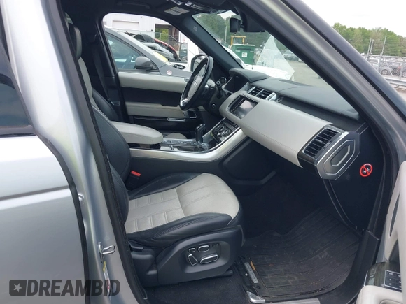 2015 Land Rover Range Rover Sport Autobiography with VIN SALWV2TF0FA602853, listed as a IAAI auction lot 41984236 with 105,491 mi miles and . Bid and sale history available at DreamBid. Image 5.