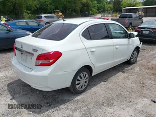 2017 Mitsubishi Mirage ES with VIN ML32F3FJ6HHF08999, listed as a IAAI auction lot 42234559 with 95,842 mi miles and . Bid and sale history available at DreamBid. Image 4.