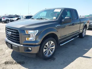 2017 Ford F-150 XL with VIN 1FTEX1CP7HKD40133, listed as a IAAI auction lot 41981383 with 90,005 mi miles and . Bid and sale history available at DreamBid. Image 2.