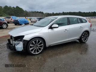 2015 Volvo V60 T5 Drive-E Premier with VIN YV140MEK1F1217329, listed as a Copart auction lot 74323754 with 82,443 mi miles and Salvage Title. Bid and sale history available at carsss.com. Image 1.