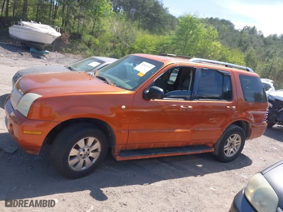 2004 Mercury Mountaineer Convenience with VIN 4M2DU66WX4ZJ03054, listed as a IAAI auction lot 42041152 with 280,326 mi miles. Bid and sale history available at carsss.com. Image 14.
