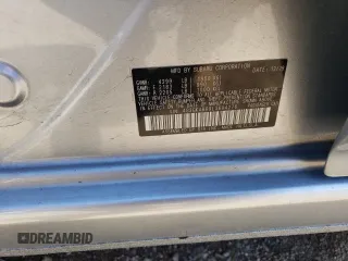 2020 Subaru Impreza z VIN 4S3GKAB69L3604276, wystawiony jako Copart lot #55630385 z przebiegiem 34 728 mil mil oraz Szkoda całkowita • Salvage title. Historia ofert i sprzedaży dostępna na DreamBid. Obrazek 13.
