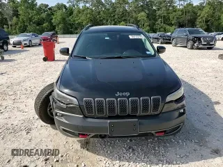 2022 Jeep Cherokee Trailhawk with VIN 1C4PJMBX5ND549240, listed as a Copart auction lot 56743785 with 11,392 mi miles and Salvage title. Bid and sale history available at DreamBid. Image 14.