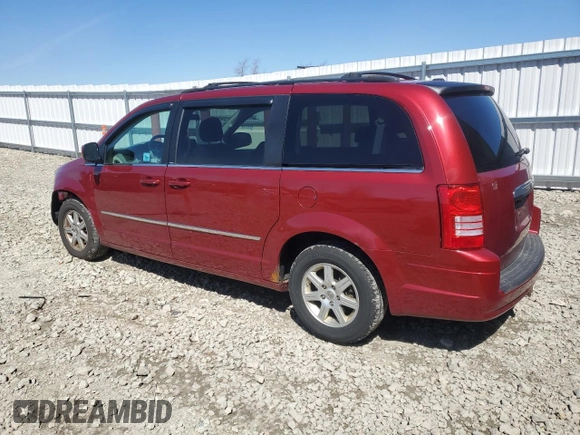 2010 Chrysler Town & Country Touring with VIN 2A4RR5D11AR319518, listed as a Copart auction lot 53360305 with 190,402 mi miles and Non Repairable. Bid and sale history available at carsss.com. Image 2.