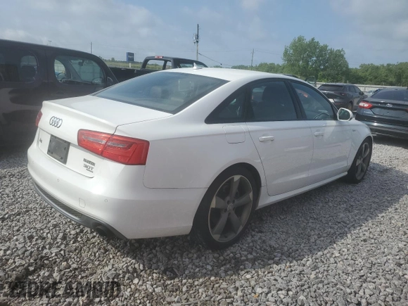 2014 Audi A6 3.0T Prestige with VIN WAUHGAFC6EN132936, listed as a Copart auction lot 55176055 with 113,418 mi miles and Clean Title. Bid and sale history available at carsss.com. Image 3.
