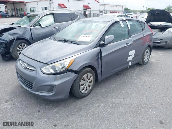 2017 Hyundai Accent SE with VIN KMHCT5AE7HU338751, listed as a IAAI auction lot 41974798 with 96,638 mi miles. Bid and sale history available at carsss.com. Image 2.