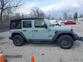 2024 Jeep Wrangler Willys with VIN 1C4PJXDG6RW331770, listed as a IAAI auction lot 41879849 with 6,100 mi miles and . Bid and sale history available at carsss.com. Image 14.