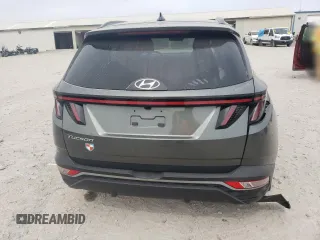 2022 Hyundai Tucson SEL with VIN 5NMJF3AE8NH059724, listed as a Copart auction lot 49106935 with 23,497 mi miles and Salvage Title. Bid and sale history available at carsss.com. Image 6.