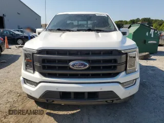 2023 Ford F-150 XL with VIN 1FTFW1E89PFC16983, listed as a Copart auction lot 52589775 with 33,975 mi miles and Salvage Title. Bid and sale history available at carsss.com. Image 5.