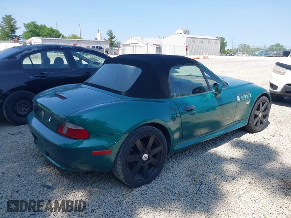 2001 BMW Z3 2.5 z VIN WBACN33431LK48268, wystawiony jako IAAI lot #42412396 z przebiegiem 202 315 mil mil oraz . Historia ofert i sprzedaży dostępna na DreamBid. Obrazek 4.