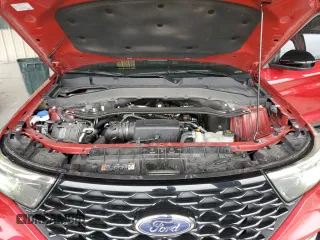 2022 Ford Explorer ST-Line with VIN 1FMSK7KH5NGB90368, listed as a Copart auction lot 41978595 with 61,693 mi miles and Salvage Title. Bid and sale history available at carsss.com. Image 12.