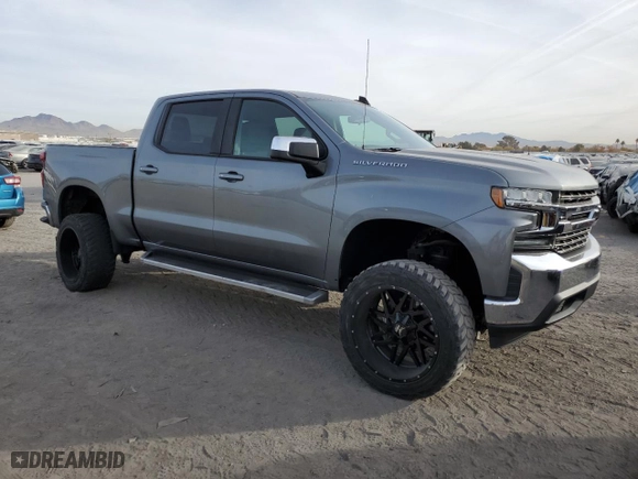 2019 Chevrolet Silverado 1500 LT with VIN 3GCPWCEK1KG234624, listed as a Copart auction lot 84559264 with 61,021 mi miles and Salvage Title. Bid and sale history available at carsss.com. Image 4.