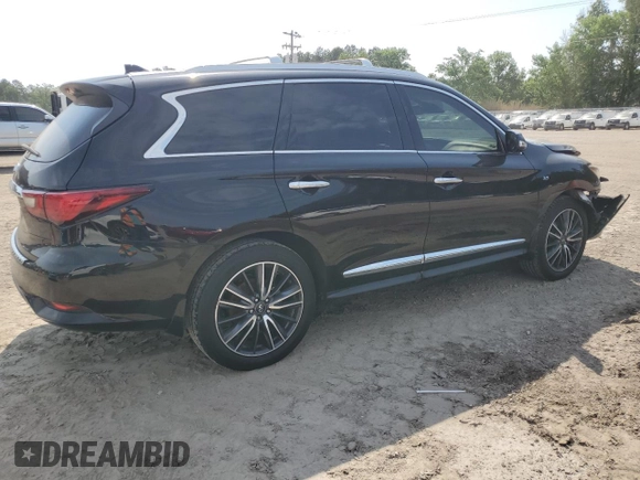 2020 Infiniti QX60 Luxe with VIN 5N1DL0MN7LC500234, listed as a Copart auction lot 53195315 with 116,020 mi miles and Salvage Title. Bid and sale history available at DreamBid. Image 3.