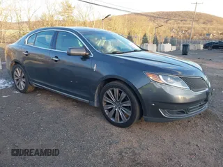 2015 Lincoln MKS EcoBoost with VIN 1LNHL9FT5FG605160, listed as a IAAI auction lot 41280796 with 119,594 mi miles and . Bid and sale history available at DreamBid. Image 1.