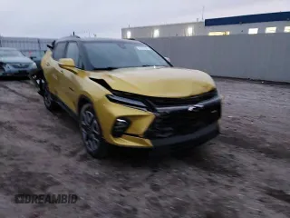 2023 Chevrolet Blazer RS with VIN 3GNKBKRS5PS115593, listed as a Copart auction lot 81202034 with Not provided miles and Salvage title. Bid and sale history available at DreamBid. Image 11.