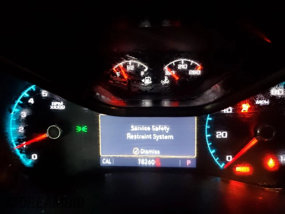 2020 Chevrolet Colorado 4WD LT with VIN 1GCGTCEN9L1190780, listed as a Copart auction lot 44585105 with 78,260 mi miles and Salvage Title. Bid and sale history available at carsss.com. Image 9.