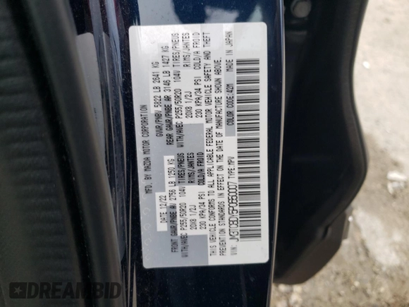 2023 Mazda CX-9 Grand Touring with VIN JM3TCBDY5P0650007, listed as a Copart auction lot 80745014 with Not Provided miles and Non Repairable. Bid and sale history available at carsss.com. Image 12.
