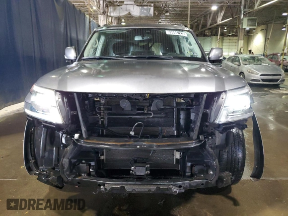 2022 Nissan Armada SL with VIN JN8AY2BA3N9392879, listed as a Copart auction lot 89096725 with 53,545 mi miles and Clean Title. Bid and sale history available at carsss.com. Image 5.