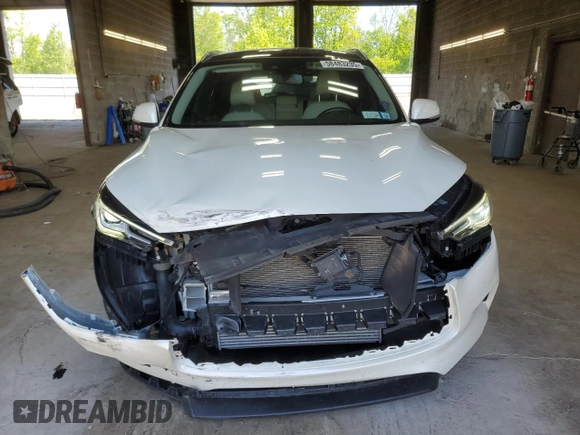 2020 Infiniti QX50 Luxe with VIN 3PCAJ5M3XLF112054, listed as a Copart auction lot 58483235 with 49,815 mi miles and Salvage title. Bid and sale history available at DreamBid. Image 5.