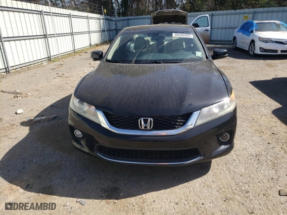 2013 Honda Accord Cpe EX-L with VIN 1HGCT1B89DA015322, listed as a Copart auction lot 48506955 with 151,789 mi miles and Salvage Title. Bid and sale history available at carsss.com. Image 5.