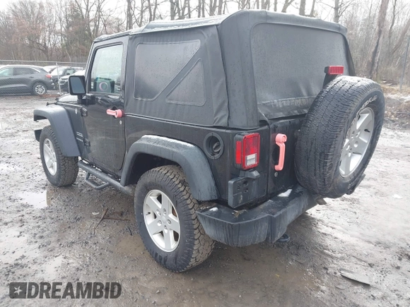 2017 Jeep Wrangler Sport z VIN 1C4GJWAG1HL502374, wystawiony jako IAAI lot #41938257 z przebiegiem 95 469 mil mil oraz . Historia ofert i sprzedaży dostępna na DreamBid. Obrazek 3.