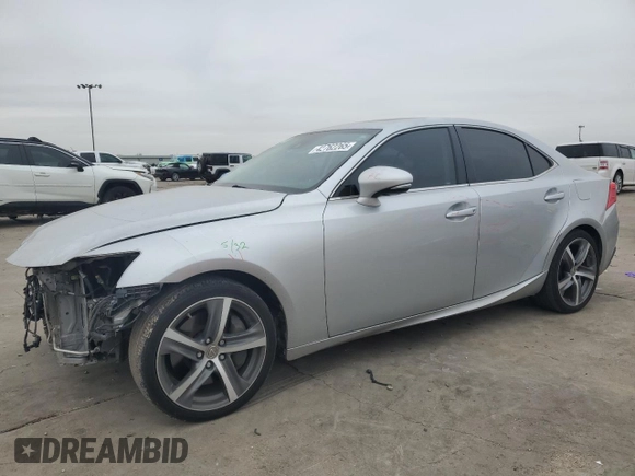 2017 Lexus IS with VIN JTHBA1D26H5041981, listed as a Copart auction lot 42762265 with 130,567 mi miles and Salvage Title. Bid and sale history available at carsss.com. Image 1.