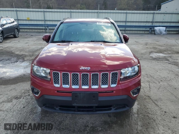 2015 Jeep Compass High Altitude Edition with VIN 1C4NJDEB0FD175824, listed as a Copart auction lot 51745415 with 171,642 mi miles and Salvage Title. Bid and sale history available at carsss.com. Image 5.