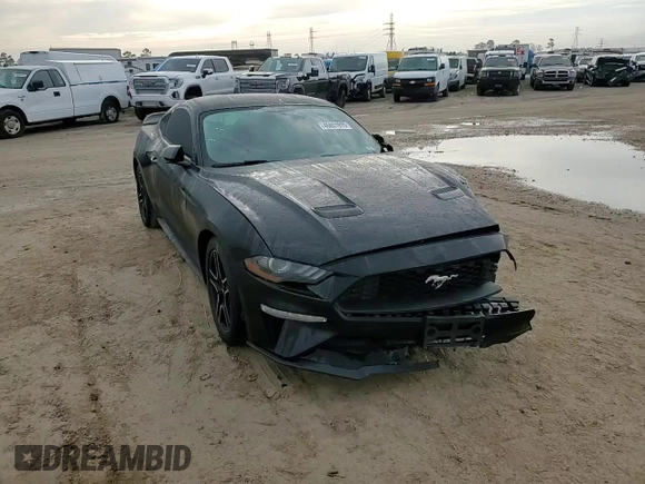 2020 Ford Mustang EcoBoost with VIN 1FA6P8THXL5150815, listed as a Copart auction lot 46851915 with 69,909 mi miles and Salvage Title. Bid and sale history available at carsss.com. Image 12.
