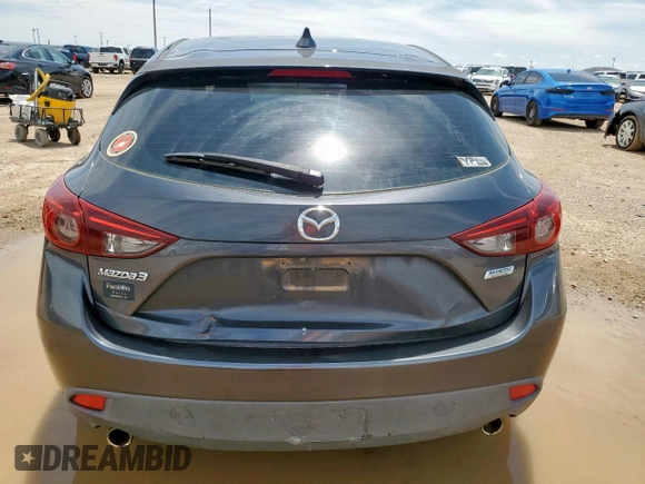 2015 Mazda 3 i Touring with VIN 3MZBM1L75FM214190, listed as a Copart auction lot 60377325 with 89,078 mi miles and Clean title. Bid and sale history available at DreamBid. Image 6.