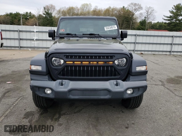 2018 Jeep Wrangler Unlimited Sport с VIN 1C4HJXDG2JW251245, выставлен на аукционе Copart как лот 55234815 с пробегом 70 424 миль миль и Списание • Salvage title. История ставок и продаж доступна на DreamBid. Изображение 5.