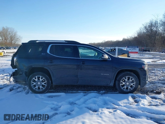 2021 GMC Acadia SLT with VIN 1GKKNMLS9MZ221021, listed as a IAAI auction lot 41614946 with 44,096 mi miles. Bid and sale history available at carsss.com. Image 13.